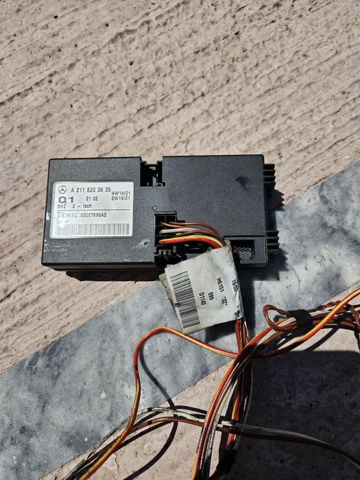 Кожен салон с подгрев за Mercedes W211