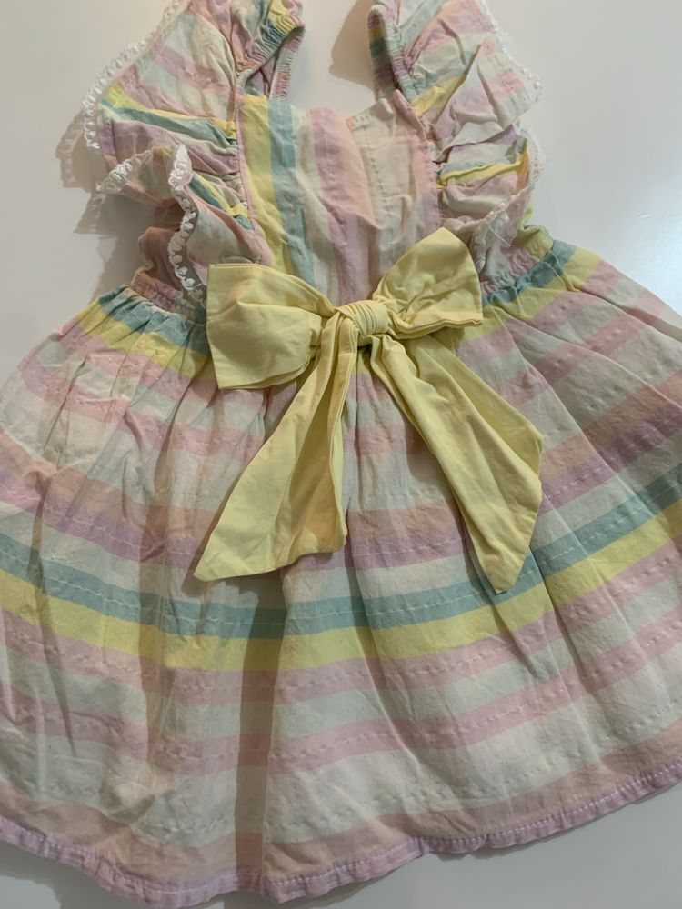 Бебешка лятна рокля за момиченце Cumino kids wear