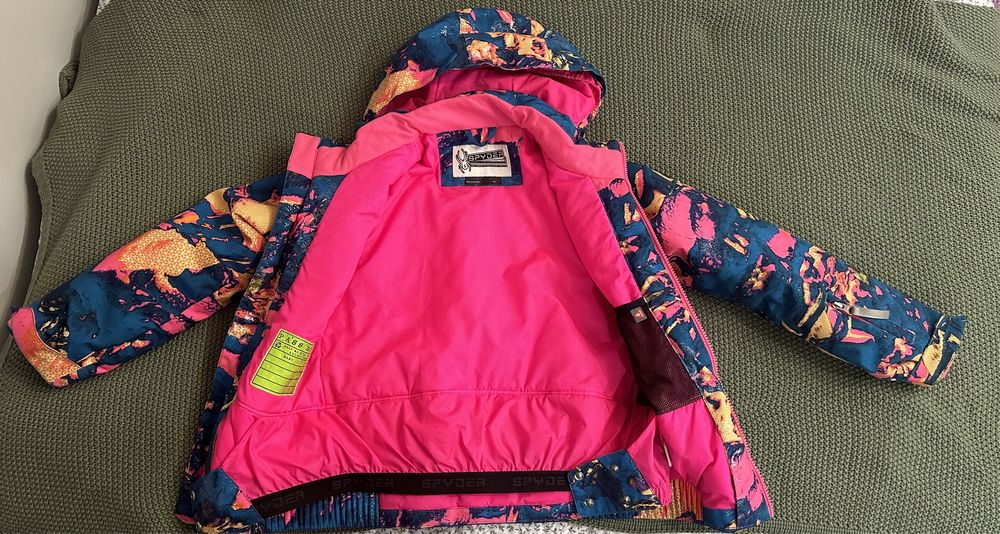 Geaca Ski Fete Spyder Lola Glacier Print