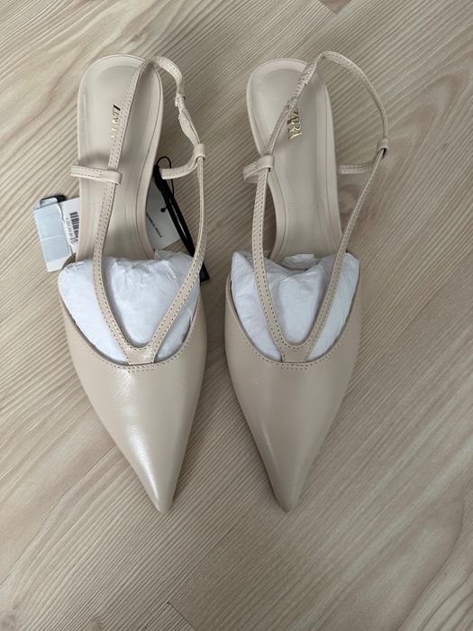 Pantofi Zara piele masura 37