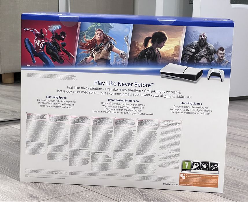 Consola PlayStation 5 PS5 SLIM DISC 1TB D-Chassis CFI-2016 - SIGILAT