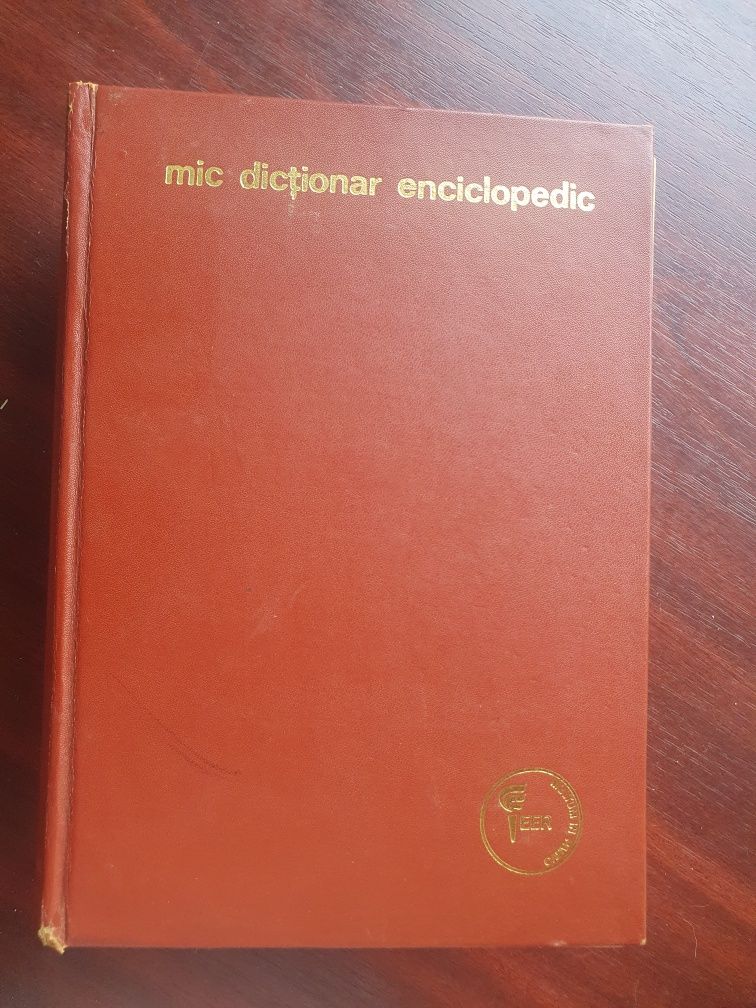 Mic Dictionar Enciclopedic (Editie 1972)