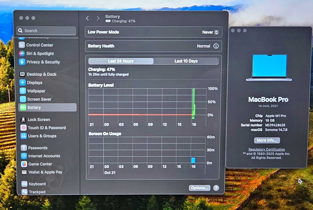 MacBook Pro 14” M1 Pro (A2442, 2021) – 16GB RAM / 512GB SSD