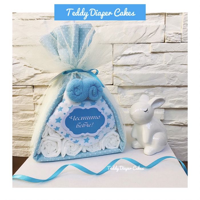 Бонбон/мини торта от памперси