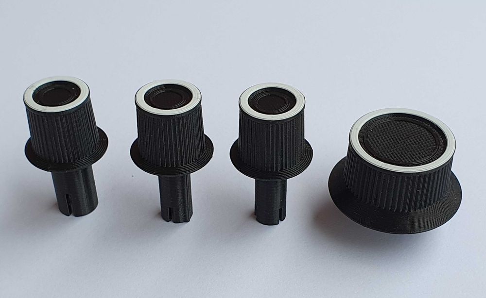 Комплект копчета (врътки) за радио Selena B211, Океан 209