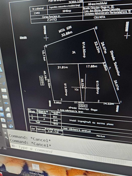 Teren intravilan in comuna Ciulnita jud Ialomita