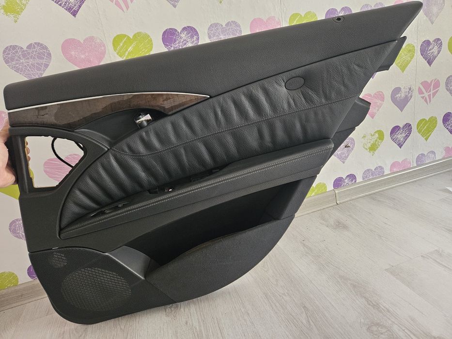 Кожен салон с подгрев за Mercedes W211