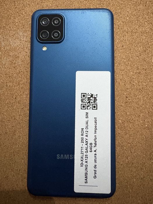 Samsung A125 Galaxy A12 Dual Sim 64 Gb ID-XXL2711
