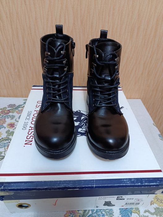 Турецкие женские ботинки POLO Оригинал.Размер ,36 последний