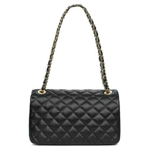 Италианска дамска чанта от естествена кожа