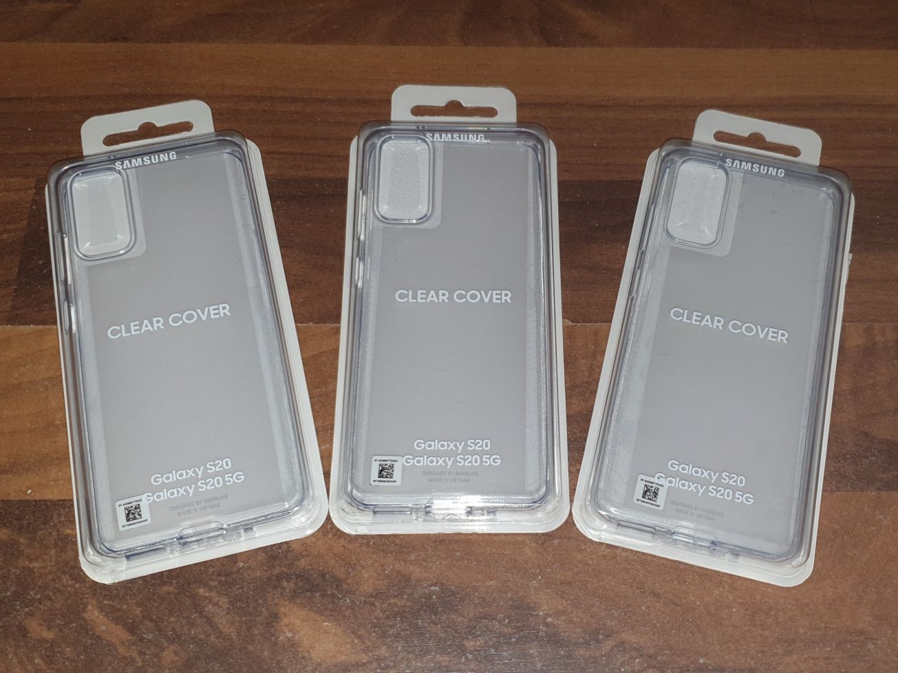 Husa silicon originala Samsung Clear Cover Galaxy S20 G980 S20 5G G981