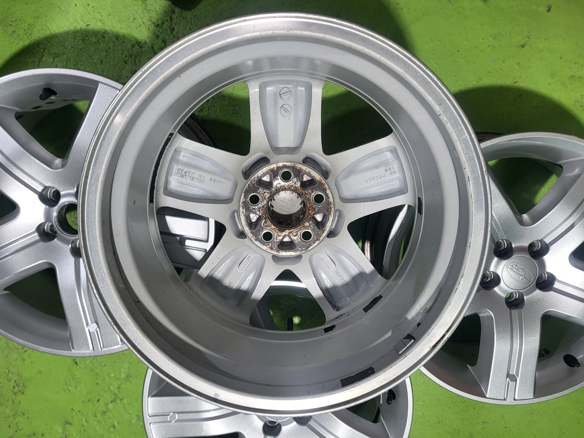 17 5x100 Subaru лети джанти 5х100 субару