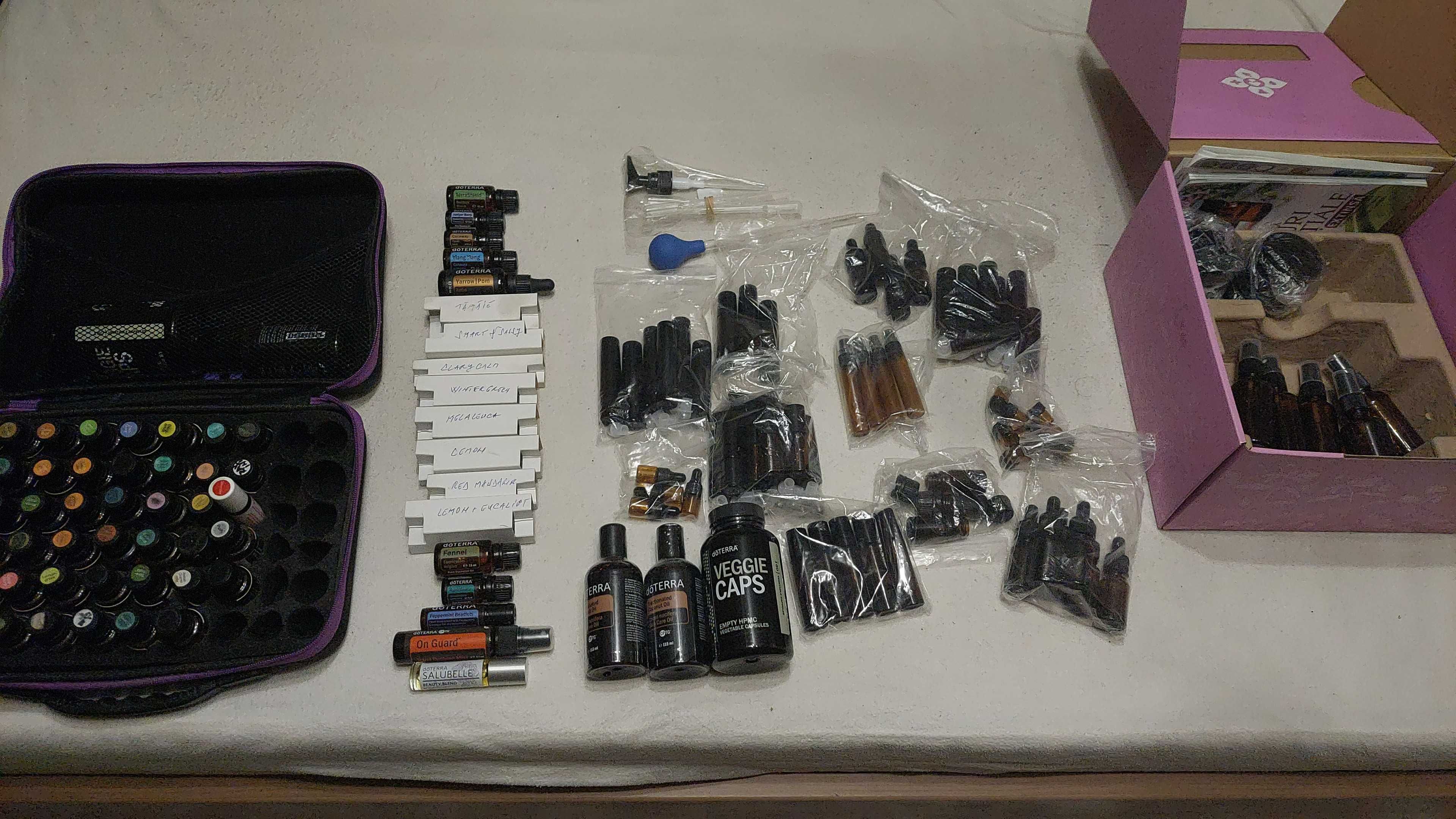 Vand uleiuri esentiale Doterra
