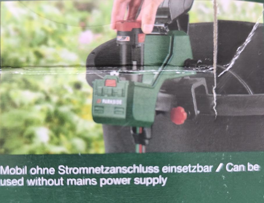 PARKSIDE - Акумулаторна Помпа за Дъждовна Вода