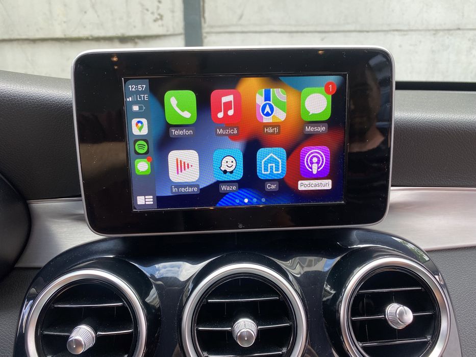 Apple Carplay & Android Auto Mercedes C Class w205 & GLC x253 c253