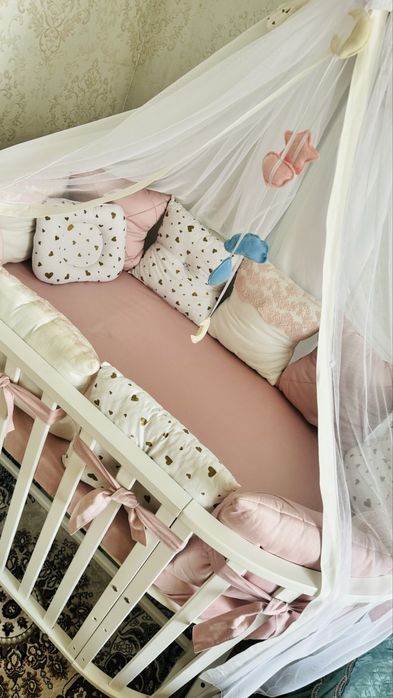 Манеж кровать до года