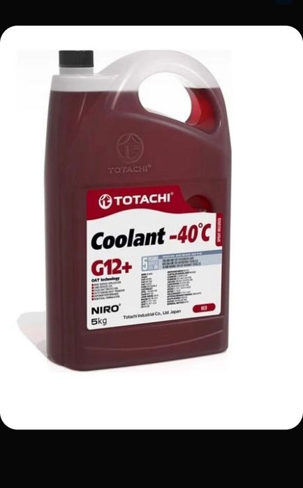 Антифриз SIBIRIA G12+ красный, 5 кг