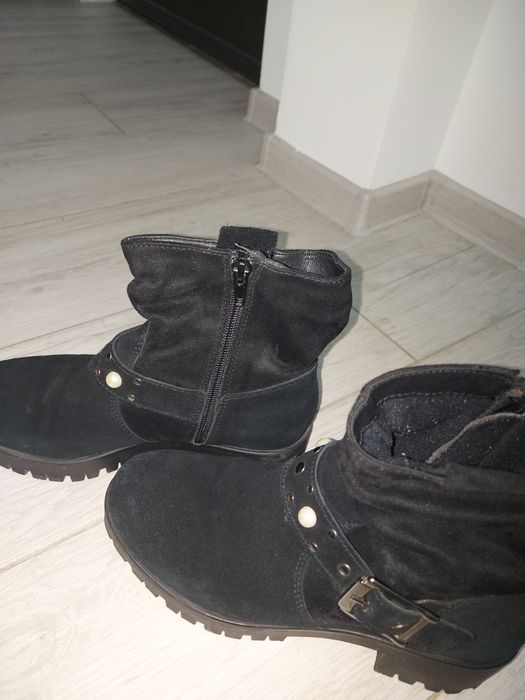 Ghete Enzo Bertini din piele mărimea 37