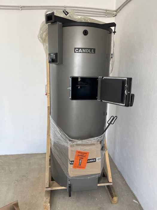 Centrala tip lumanare Candle cu automatizare pe lemne 20,30,35,50 kw