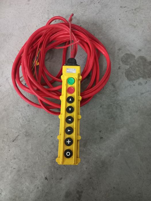 Пульт для тельфер с проводом