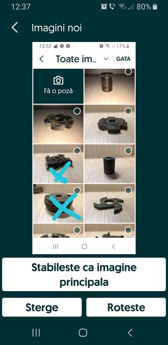 Freze si cutite,ptr freza orizontala