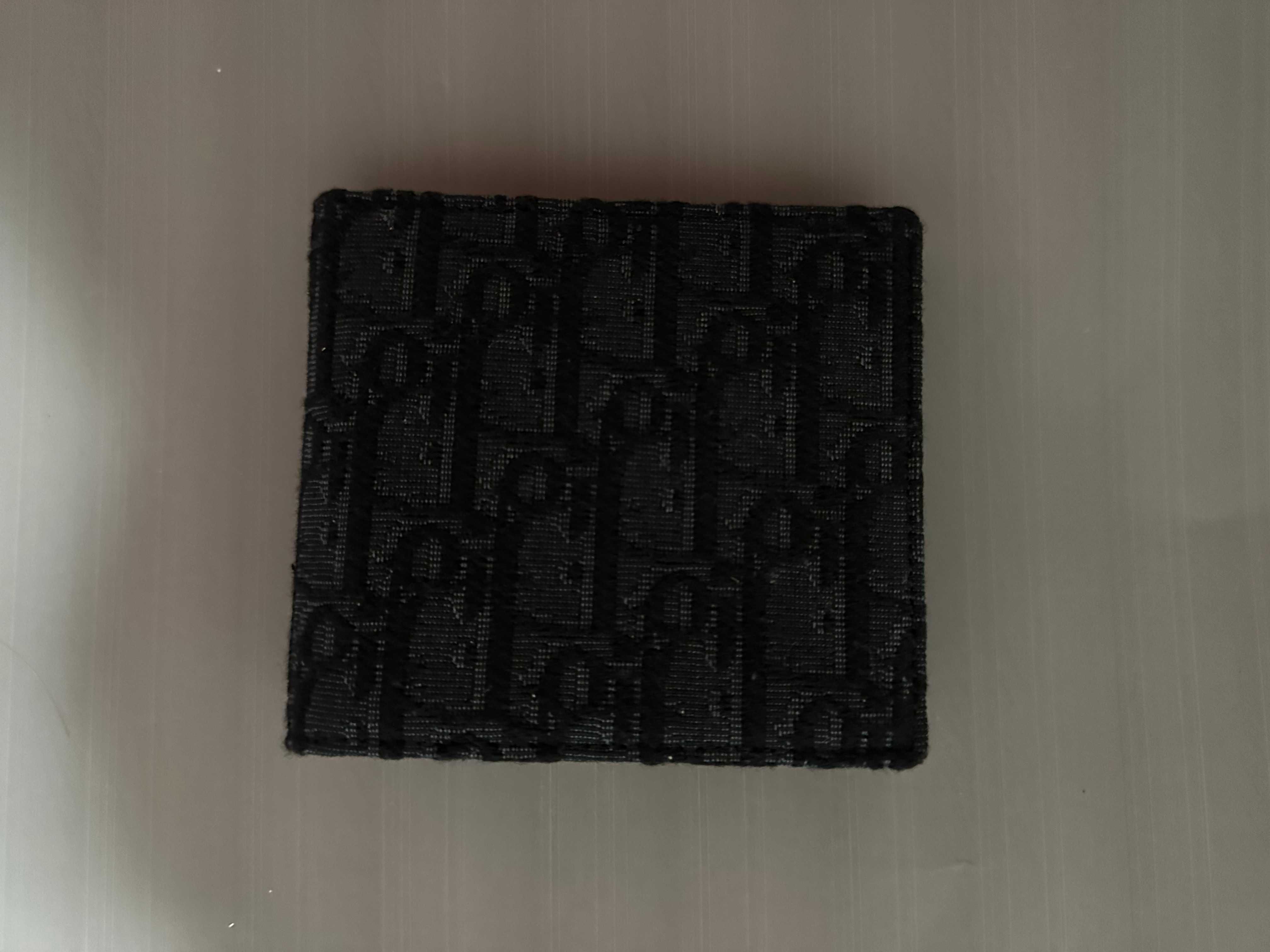 Portofel Dior Jacquard pattern - negru