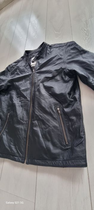 Мъжко кожено яке Jack&Jones