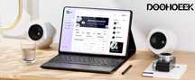 Husa Premium Tst + track, RGB, Galaxy Tab S9 Plus, REDUS de la 300RON