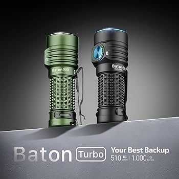 Lanterna led OLIGHT Baton Turbo 510 m, 1.000 lumeni