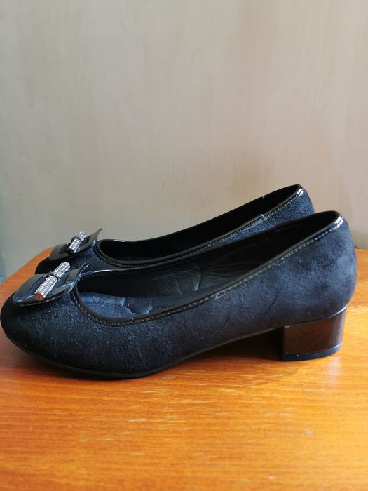 Balerini din piele naturala, nr 38