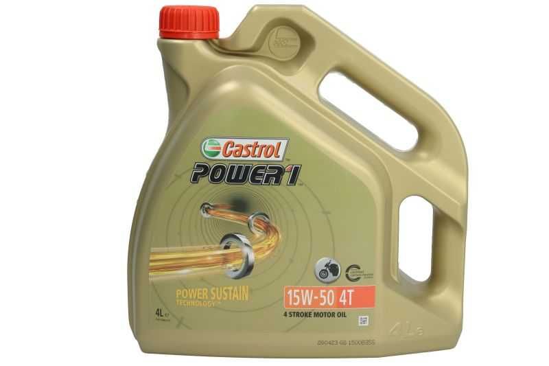 Двигателно масло за мотор CASTROL POWER1 15w50 4L