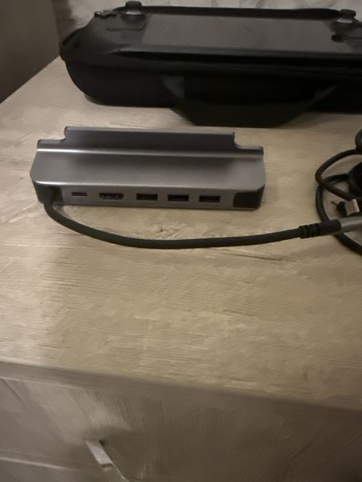 Steam deck 256 gb с 128 gb sd карта dock за включване към монитор и др