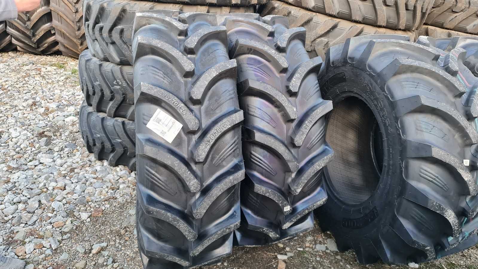 Cauciucuri noi 420/70R28 OZKA 133A8/133B anvelope tractor fata