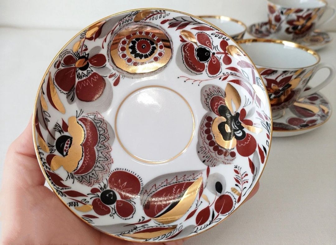 Руски чаши за чай ЛФЗ,LFZ СССР