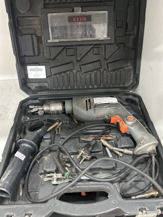 дрель сетевая kedr