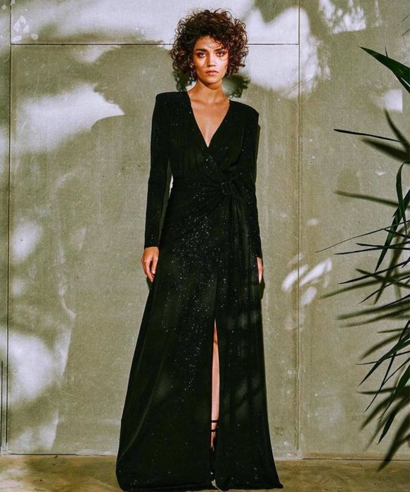 элегантное вечернее платье