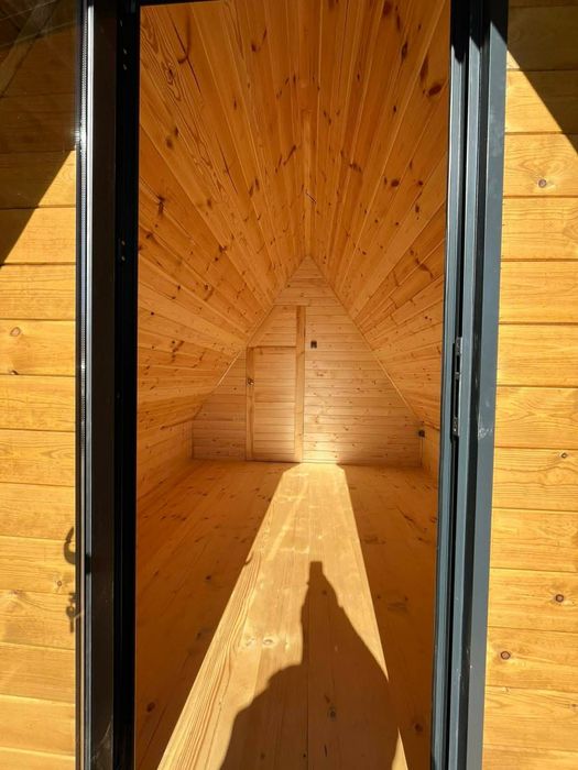 Сглобяеми дървени алпийски шалета