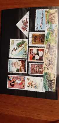 Colecție timbre Cuba