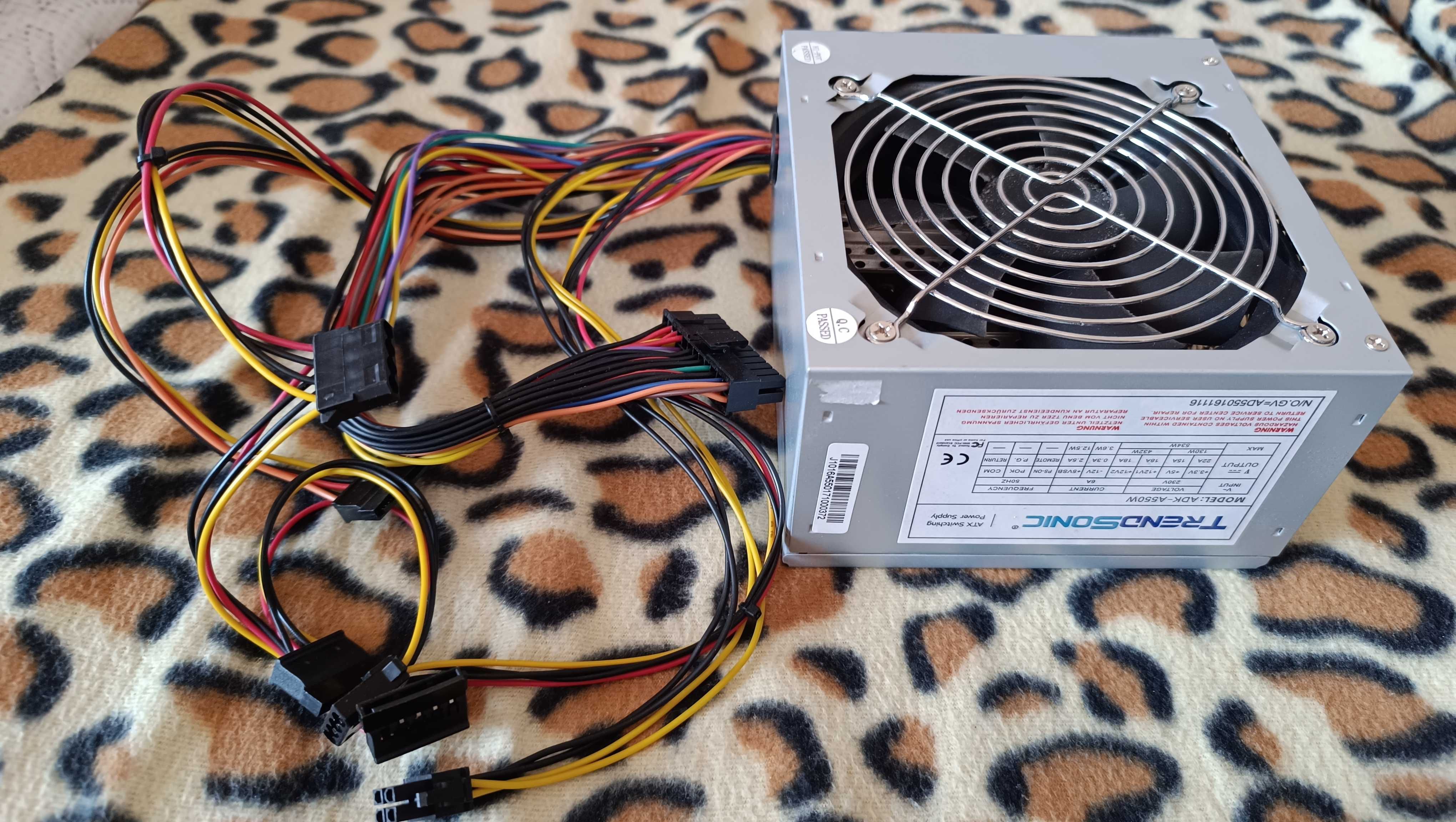 компютърни захранвания PowerBox и Trendsonic 550w и 500w