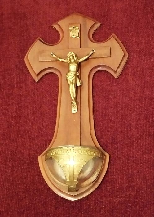 Candele cu  Isus Hristos si Maica Domnului, decor religios, vintage -