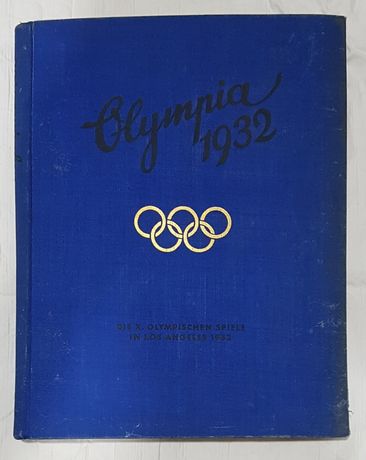 Editie rara! Album foto Olympia 1932, perioada nazista, poze originale