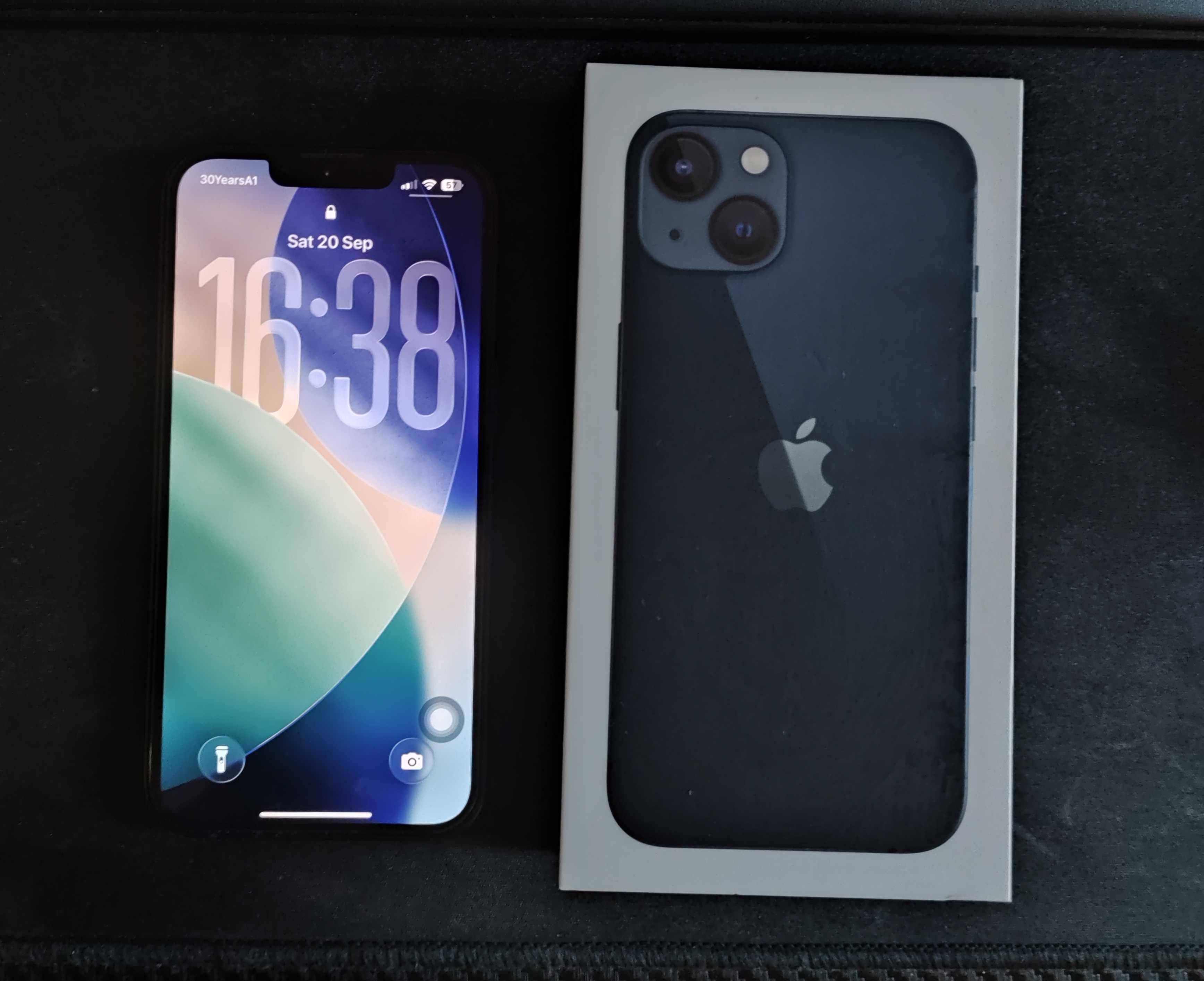 iPhone 13 128GB – Отлично състояние, батерия 100%, отключен