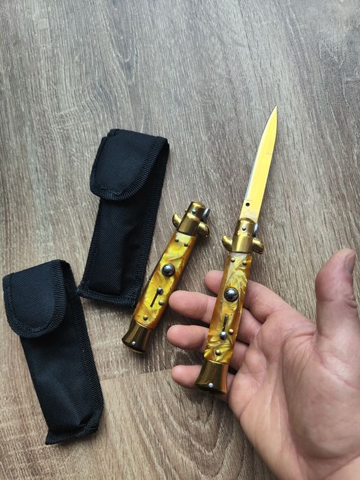 Briceag Italian 21cm Gold Edition de colecție Husa și Cutie