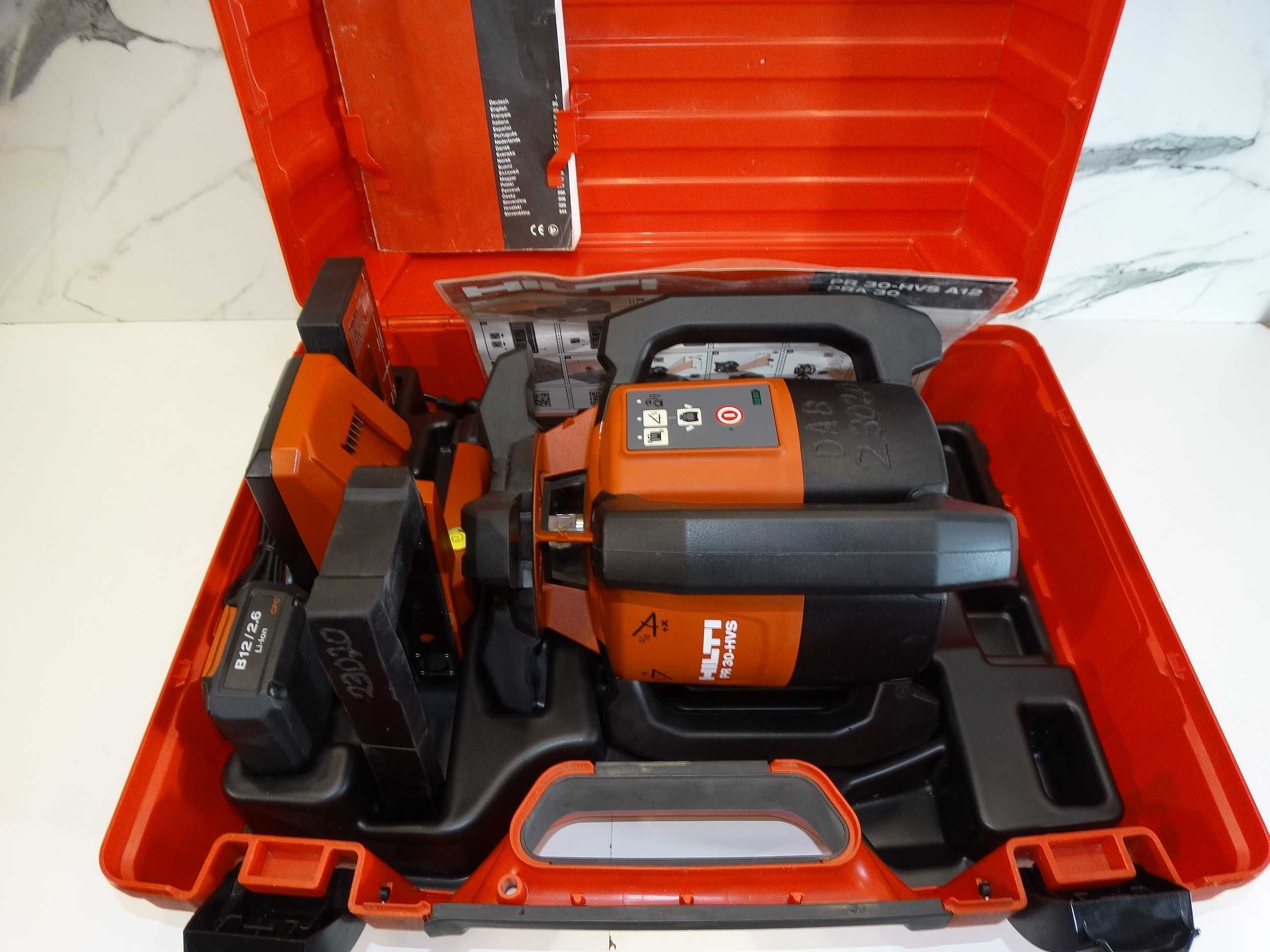 Hilti PR 30 HVS A12 - Ротационен лазерен нивелир