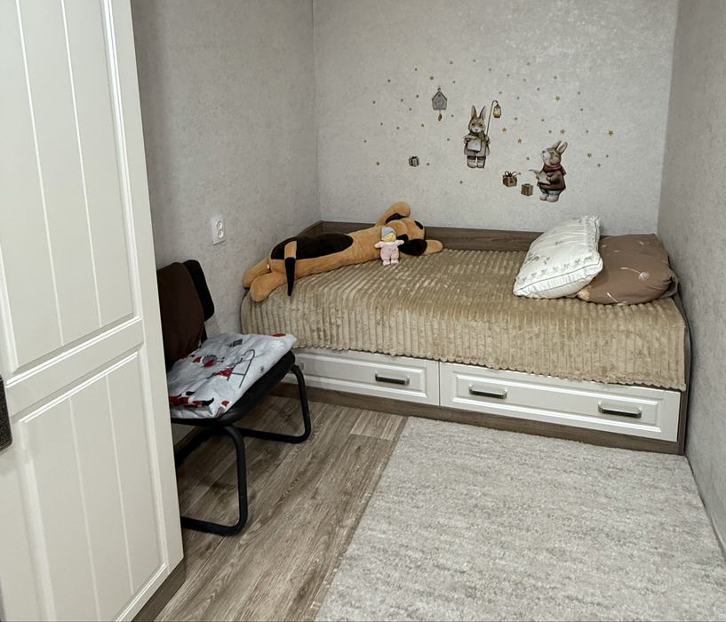 Кровать,90*200,с ящиками,