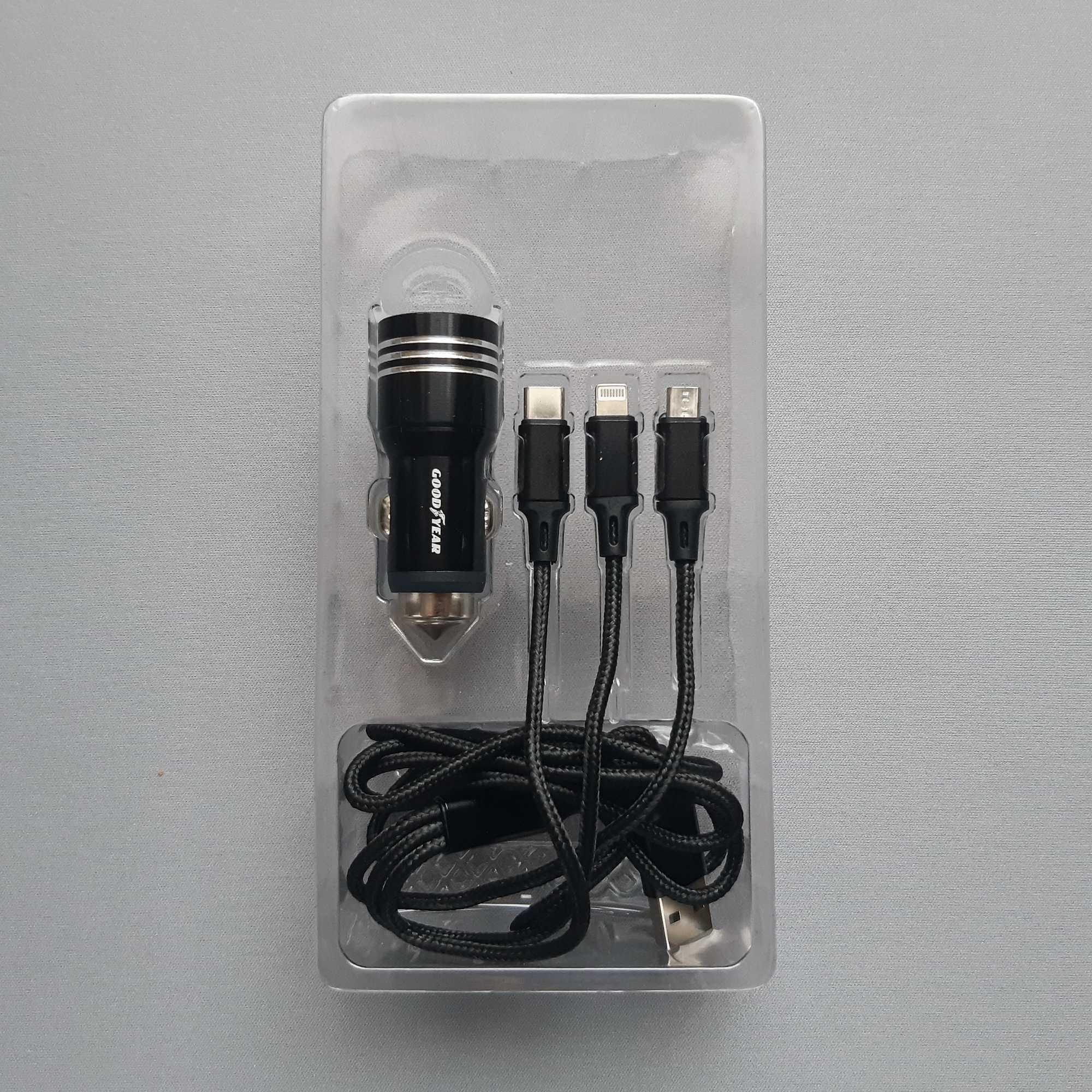 USB зарядно за автомобил