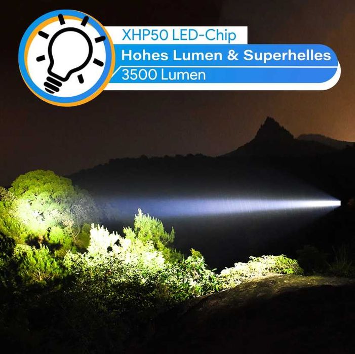 Lanternă LED iToncs reîncărcabilă