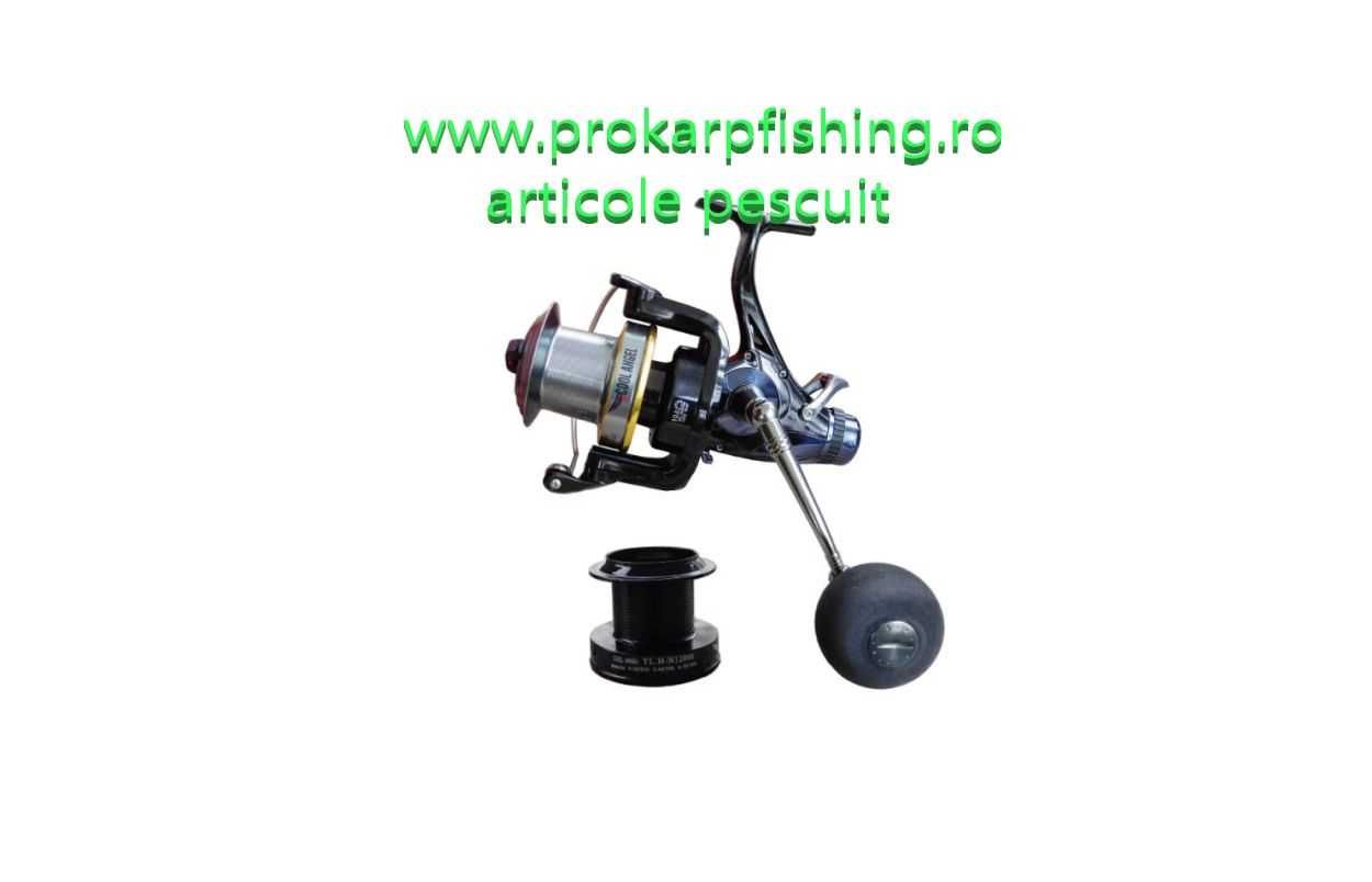 Mulineta pescuit de 12000 Cool Angel YLH-N cu 10+1 rulmenti