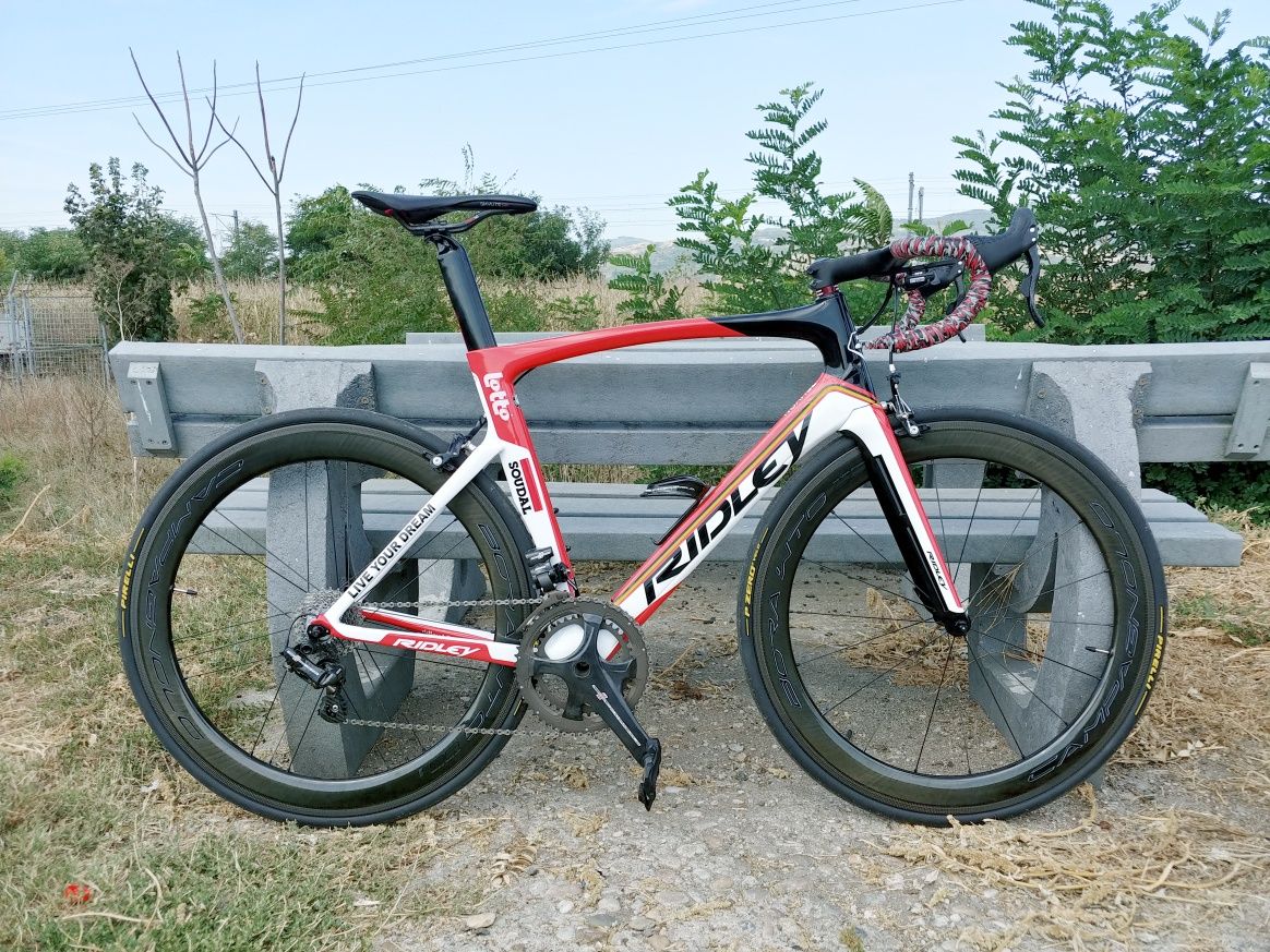 Ridley noah sl, campagnolo record eps v3