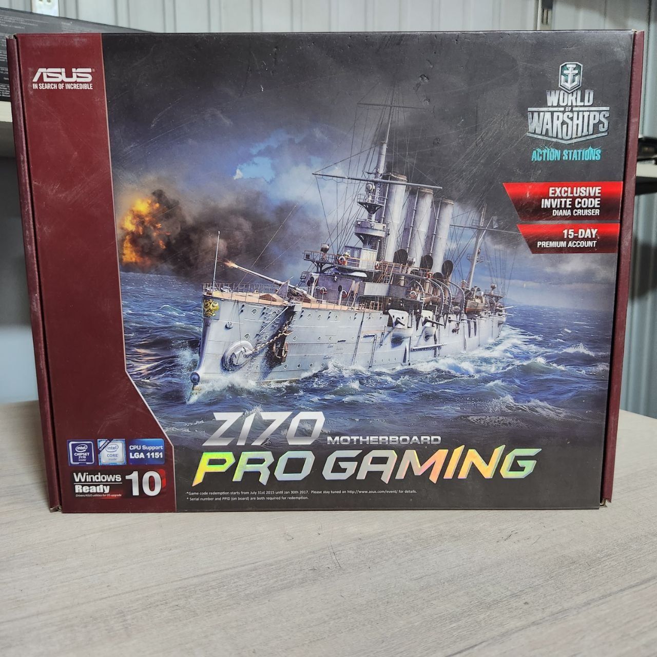Z170 haqiqi gaming plata. 8gb ddr4 yonadigan ozusi bor 3200 shinalik